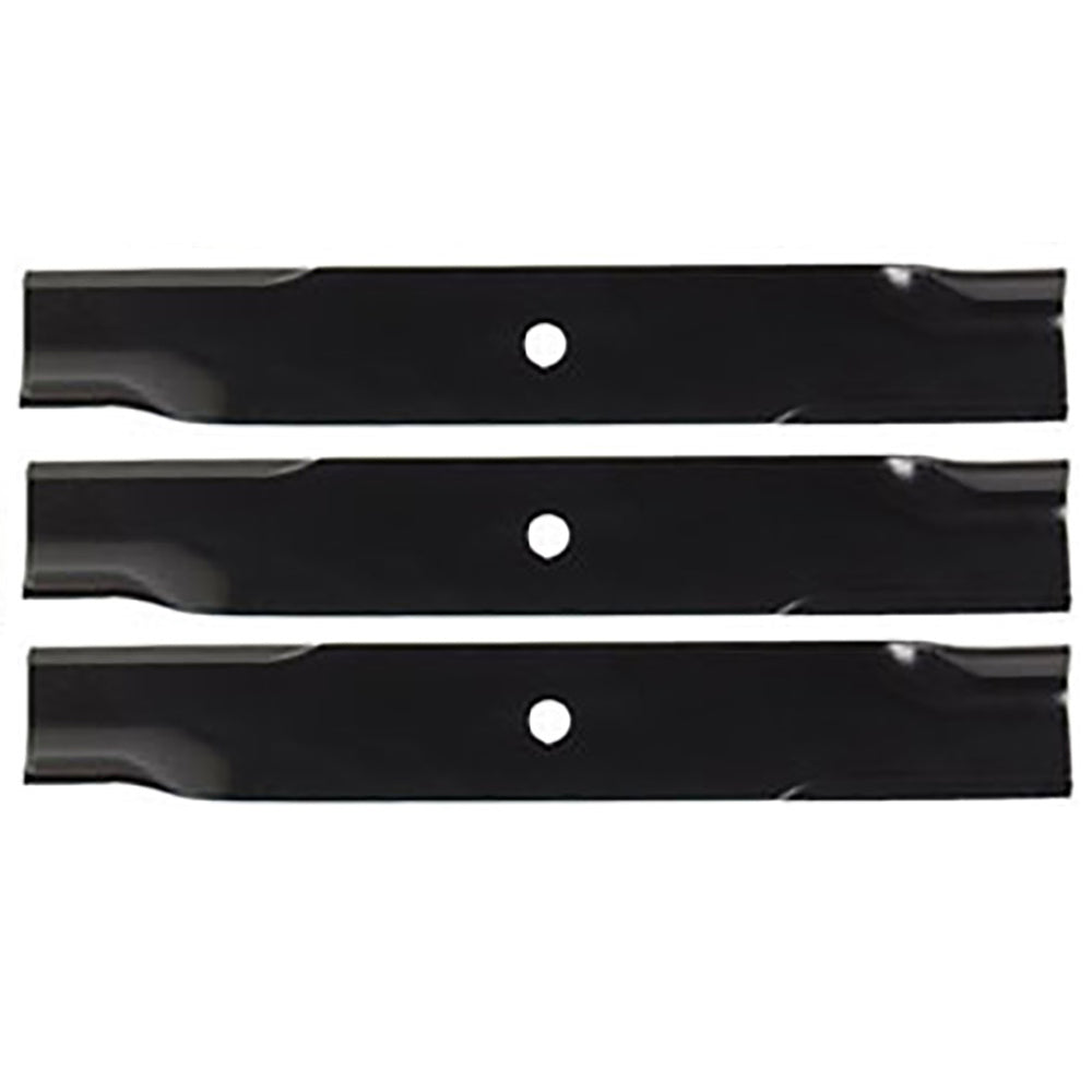 48" Rotary 3373 Lawn Mower Blade Set (3 Blades) 5/8" CH Fits Bunton PL4055