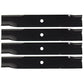 Qty 4: Mower Blade - 16-1/2" Fits Wright Replaces 71440002