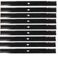 Qty 9: Mower Blade - 16-1/2" Fits Wright Replaces 71440002