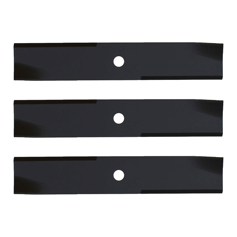 Set of (3) AM30698 14" XHT Mower Blades Fits John Deere Riding Mowers