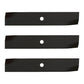 3 Pack Mower Blades 38" 39" 41" Fits John Deere 110 112 212 210 140 214 M41237