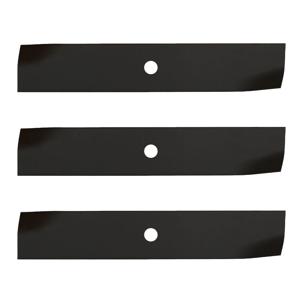 Set of (3) AM30698 14" XHT Mower Blades Fits John Deere Riding Mowers