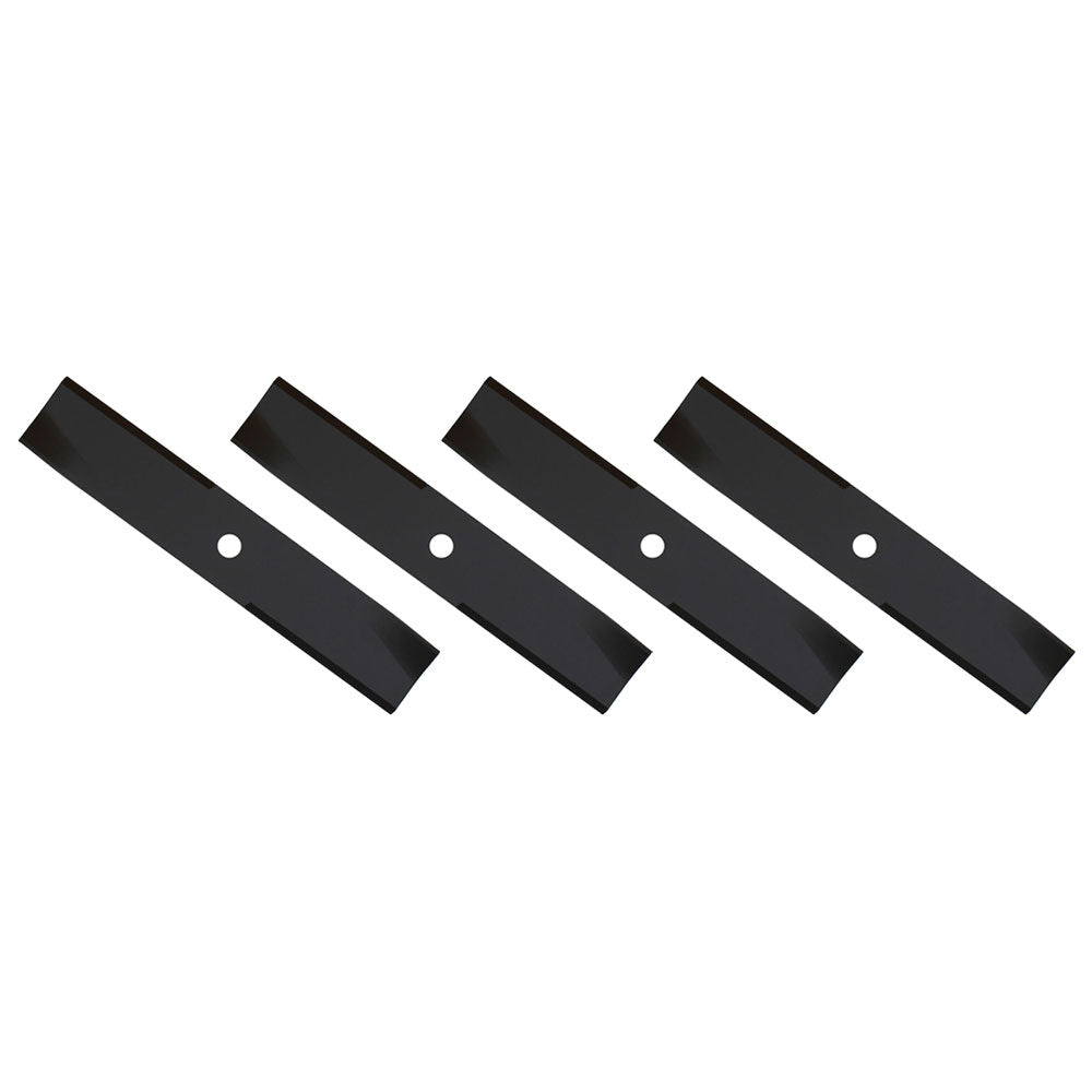 Set of (4) AM30698 14" XHT Mower Blades Fits John Deere Riding Mowers