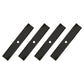 Qty 4: 14" Mower Blade
 Fits Toro Replaces 107982