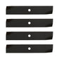 Qty 4: 14" Mower Blade
 Fits Gravely Replaces 03498400