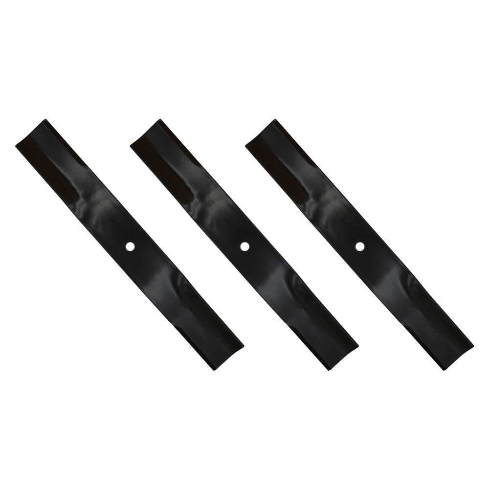 Set of 3 18" x 1/2" High List Mower Blades Fits Toro 56-2390