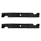 2 pk - Mulching Blades fit 46" Fits Husqvarna RZ4623 532403107 33266 532405380 4