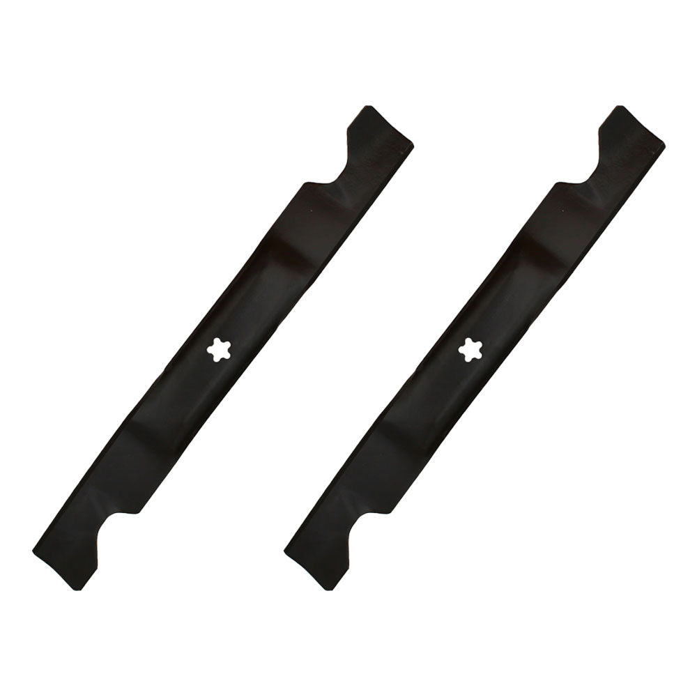 set of 2 Fits Husqvarna 46" mower blades 403107 405380 532405380