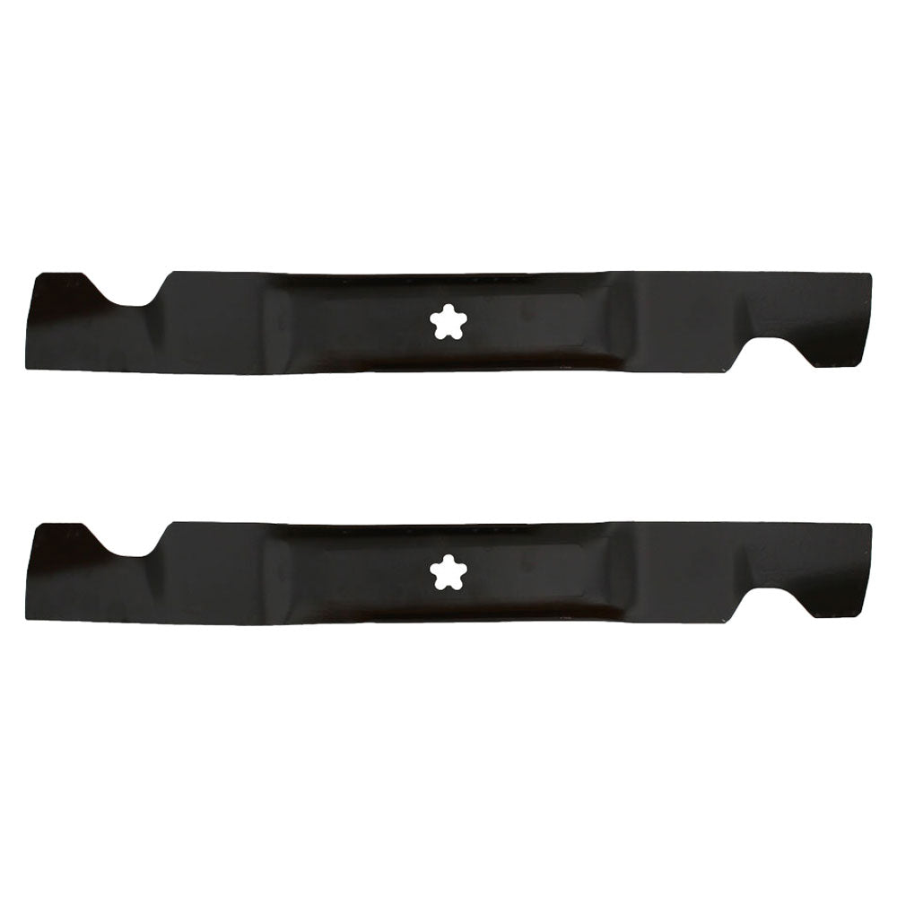 2 Fits Hi-Lift Blade For 46" Deck Fits 500 EX YTS 3000 Fits Husqvarna