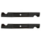 2 Mower Blades for 46" Deck Fits Husqvarna 405380 532405380