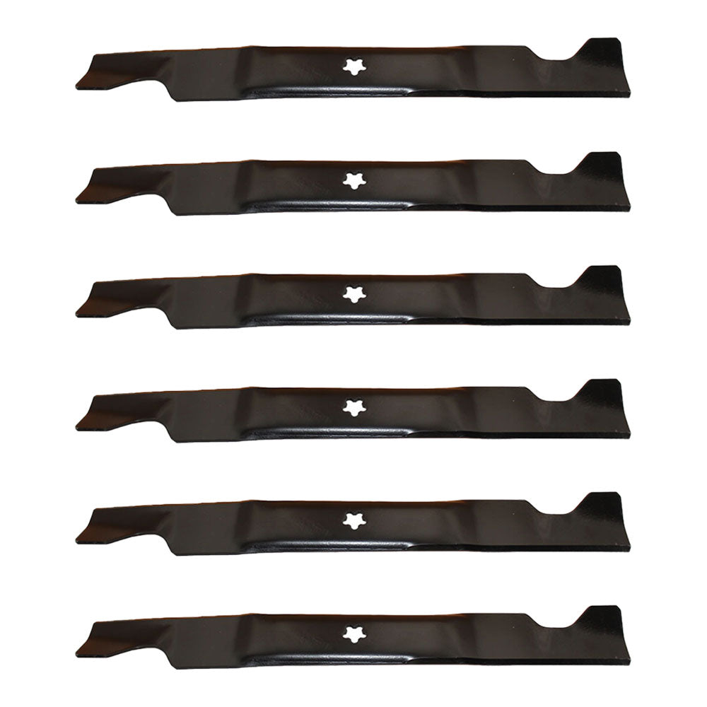 Qty 6: Mower Blade Fits John Deere