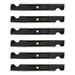 Qty 6: Mower Blade Fits John Deere