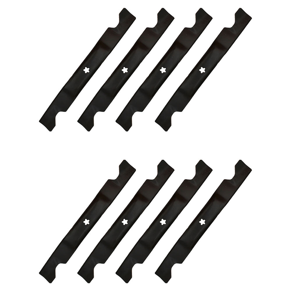 (8) Mower Blades for AYP 46" Cut Lawn Tractor Deck 532 40 53-80 405380 532405380