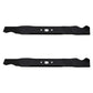 2pk Mulching Blade Fits Cub Cadet MTD Troy Bilt 21 Walk Behind 1995 and Up 942-0