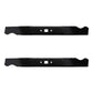 Qty 2: Mulching Blade
 Fits Stens Replaces 335-214