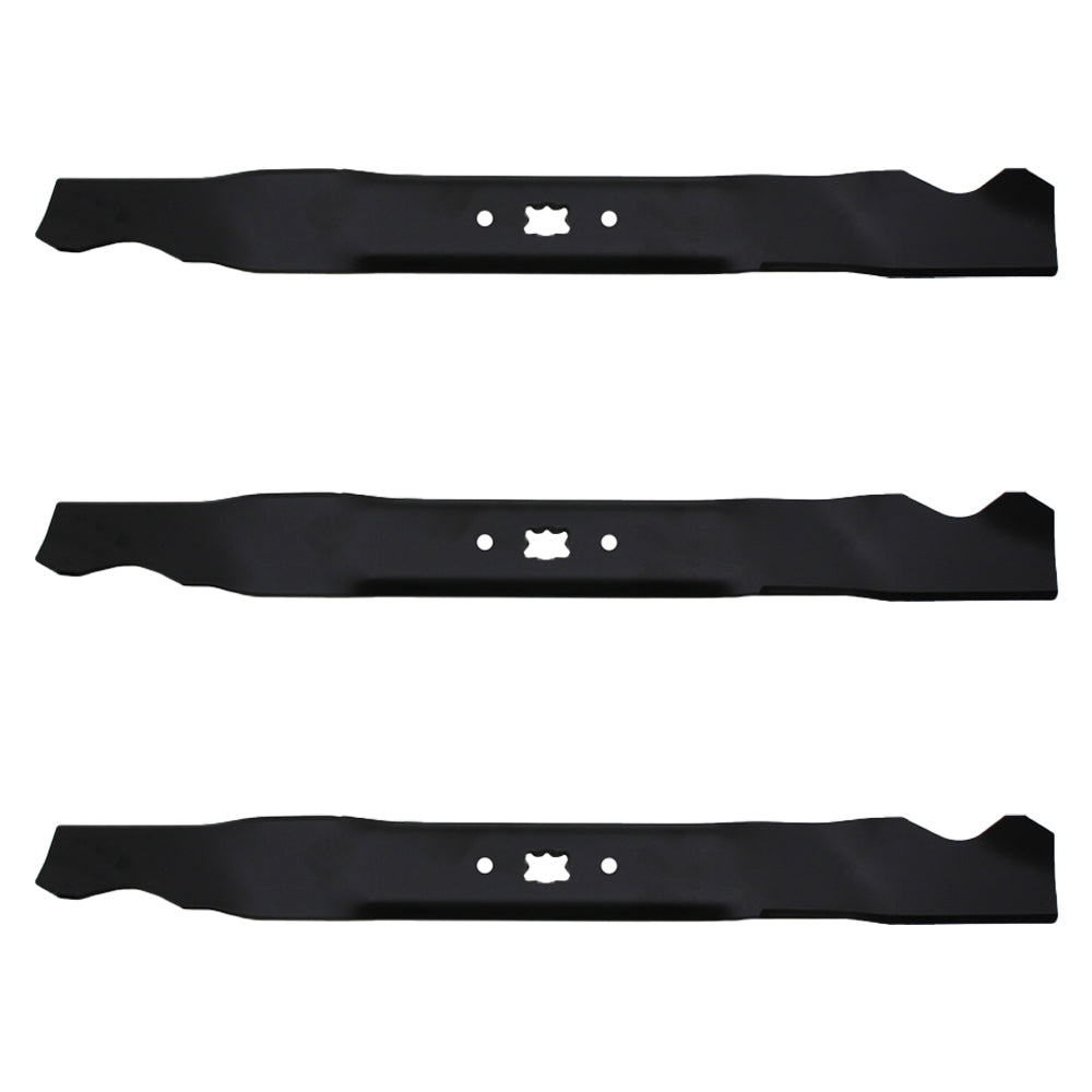 Qty 3: Mulching Blade
 Fits Cub Cadet Replaces 742-04100