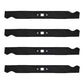 Qty 4: Mulching Blade
 Fits Stens Replaces 335-214
