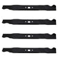 Qty 4: Mulching Blade
 Fits Craftsman Replaces SPM209370365