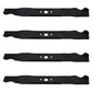 4pk Mulching Blade 942-0741A Fits Cub Cadet MTD Troy Bilt 21" Walk Behind 1995 &