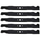 Qty 5: Mulching Blades Fits Bolens Replaces 742-0741