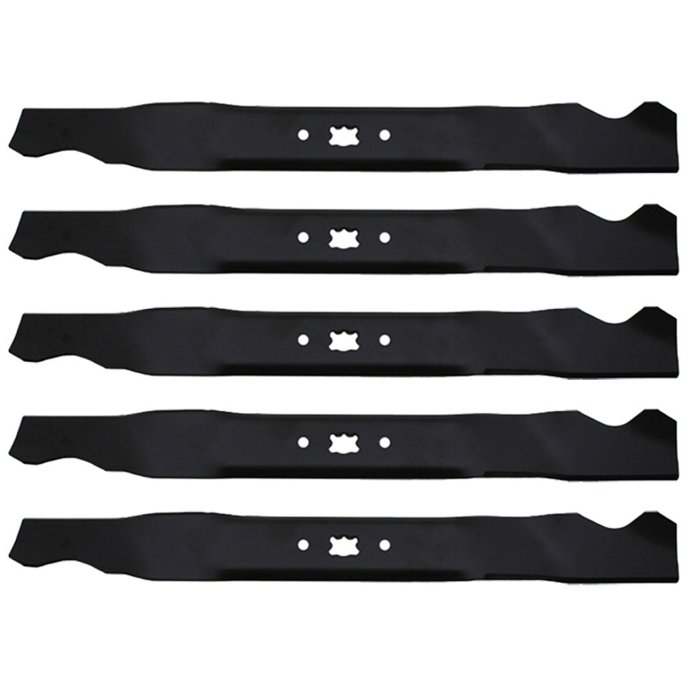 Qty 5: Mulching Blades Fits Bolens Replaces 742-0741