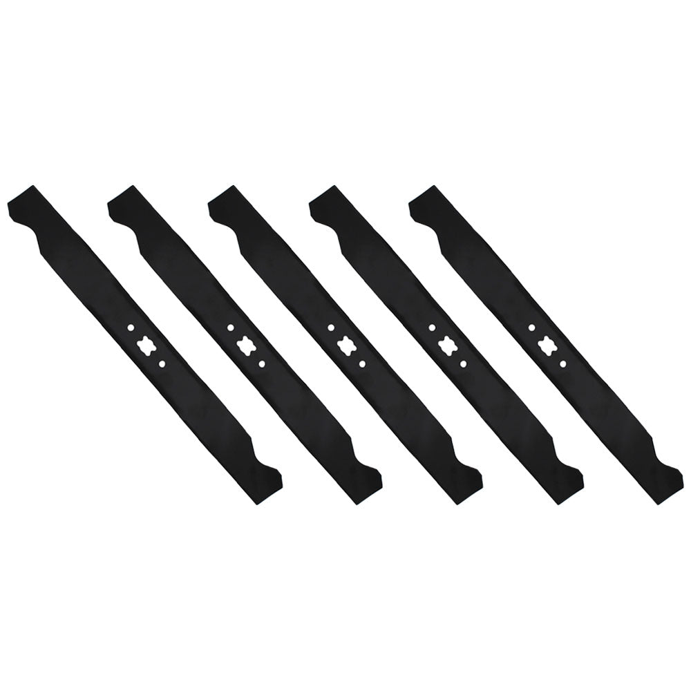 Qty 5: Mulching Blades Fits Bolens Replaces 742-0741