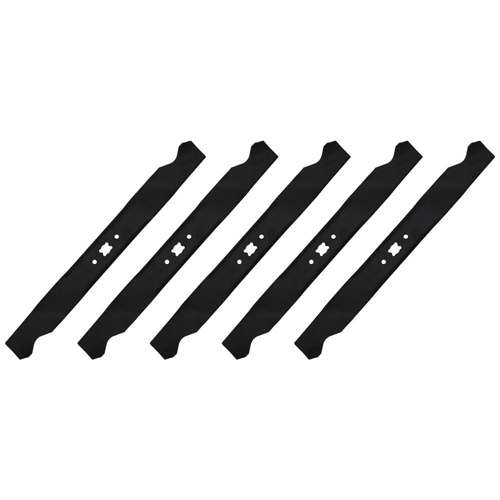 Qty 5: Mulching Blades Fits Troy Bilt Replaces 490-100-M084-Troy
