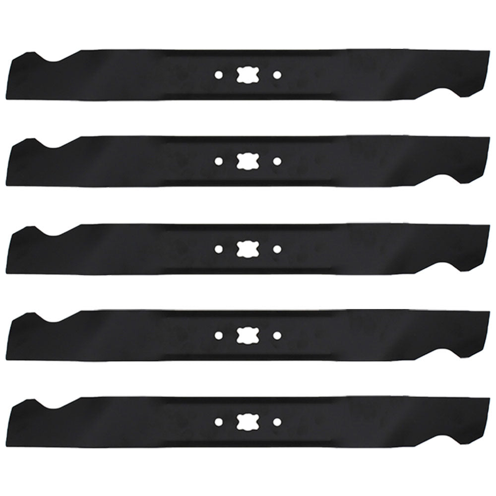 Qty 5: Mulching Blades Fits Troy Bilt Replaces 490-100-M084-Troy