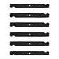 Qty 6: Mulching Blade
 Fits Oregon Replaces 198-049