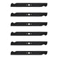 Qty 6: Mulching Blade
 Fits Oregon Replaces 198-049