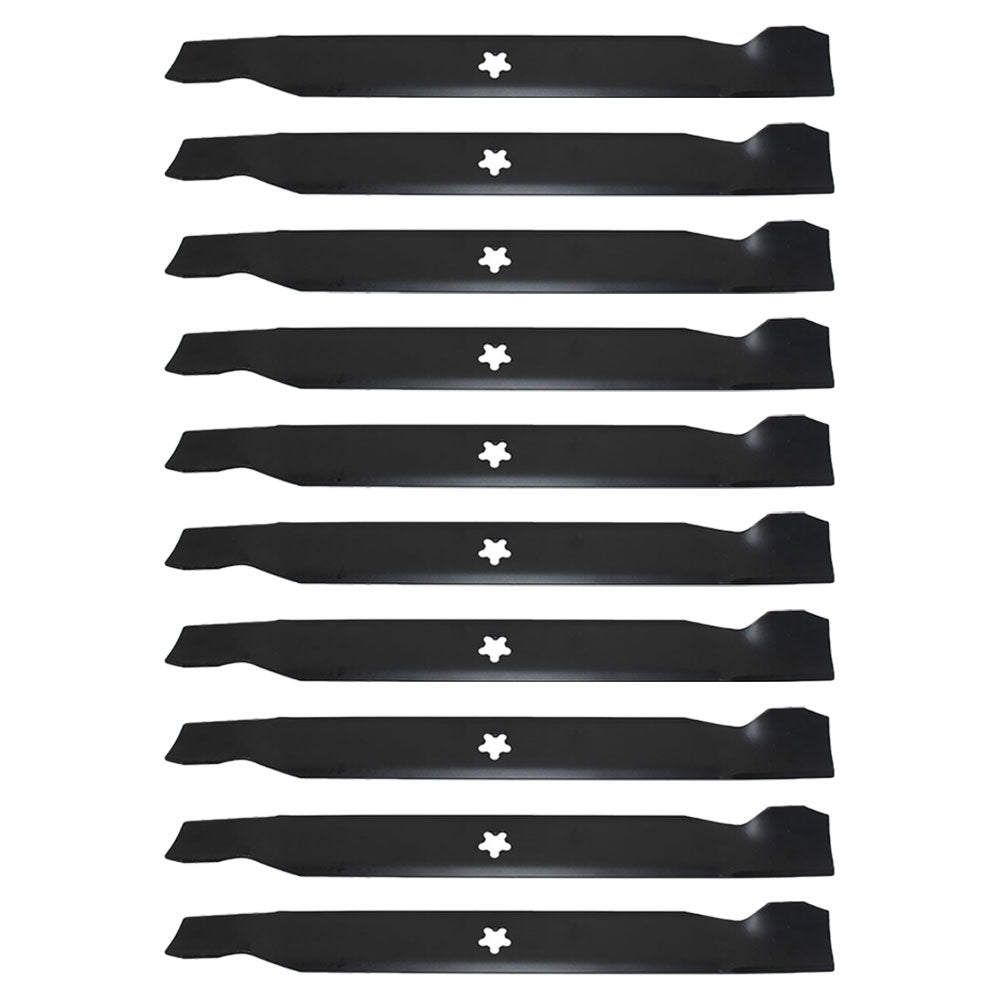 Qty 10: Lawn Mower Blade Fits Oregon Replaces 195-005