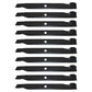10 Mower Blades 138971 for 42" Fits Craftsman Fits Husqvarna