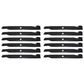 Qty 12: Lawn Mower Blade Fits Poulan Replaces 127843