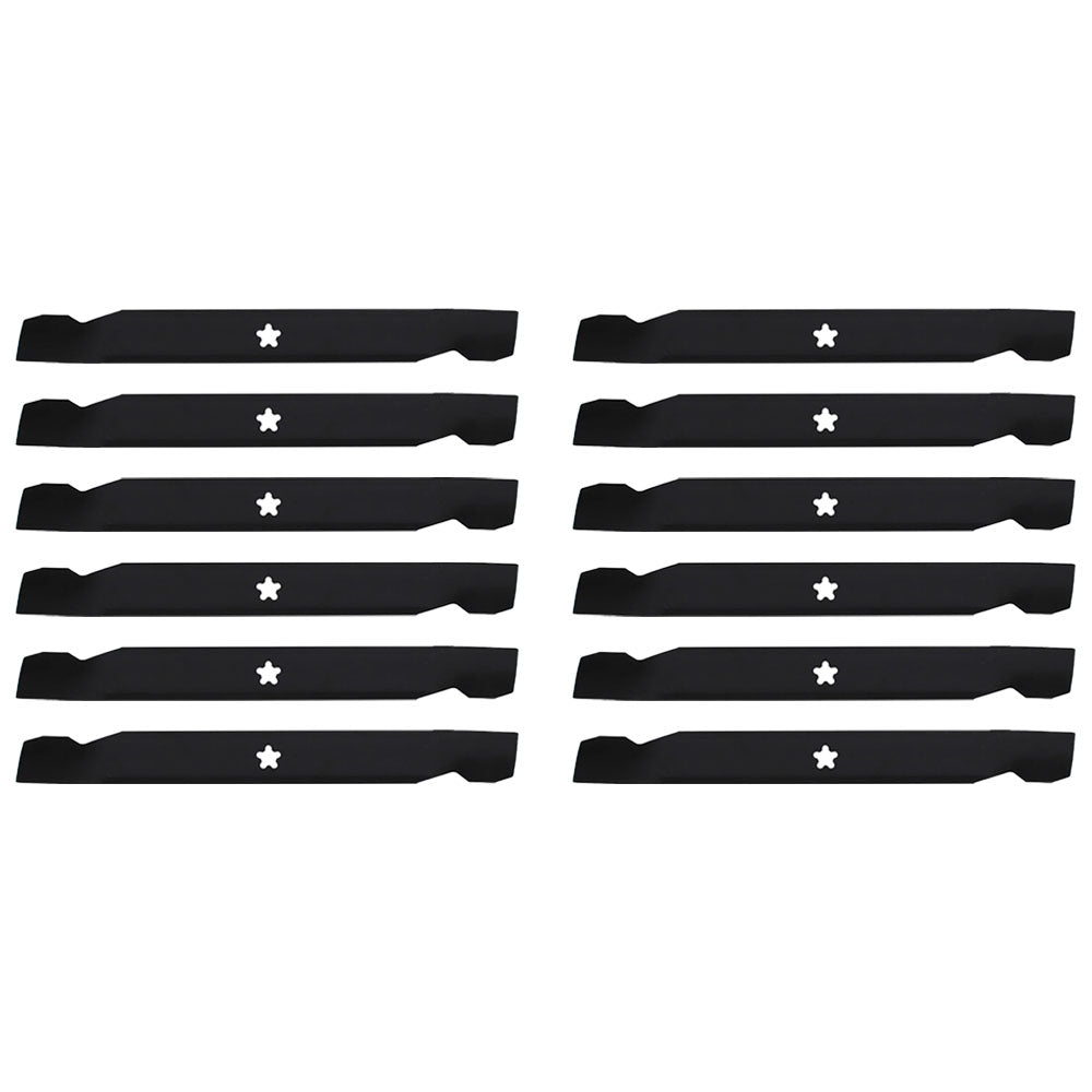 Qty 12: Lawn Mower Blade Fits Poulan Replaces 127843
