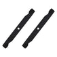 Qty 2: Lawn Mower Blades Fits Oregon Replaces 195-005