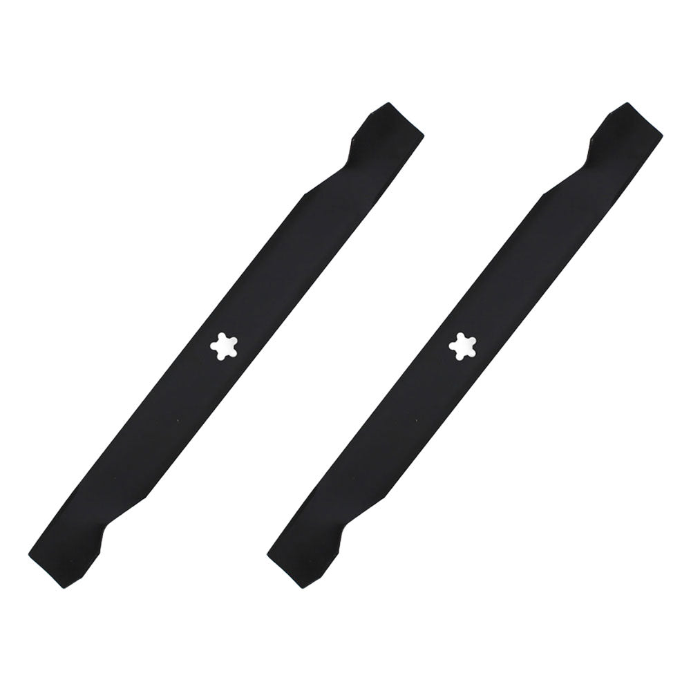 Qty 2: Lawn Mower Blades Fits AYP Replaces 127843