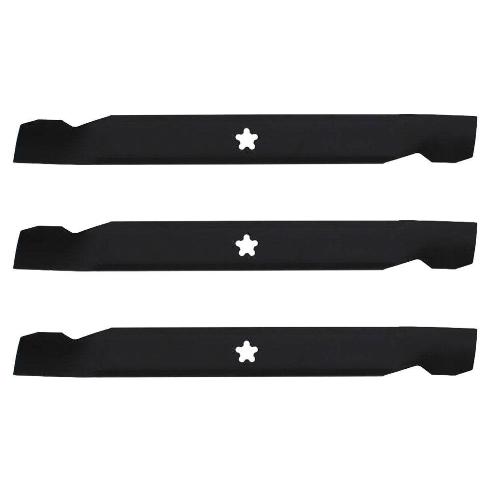 (3) Fits Husqvarna Mower Blades 61" Deck EZ6124 FD61M MZ61 539113312