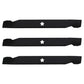 3 Pack Blades Fits AYP 138498 Fits Roper 138971 Fits Sears 138971X431 21" Length