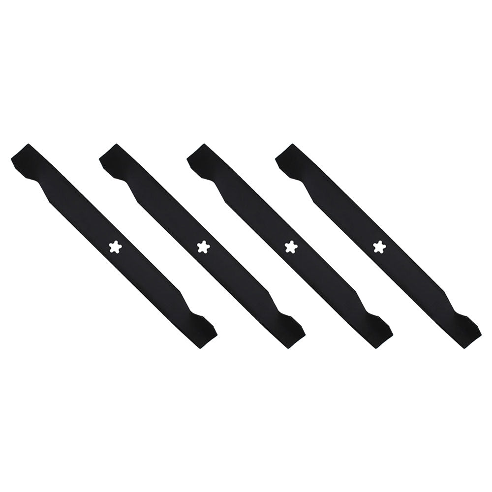 4 Mower Blades 42'' Fits Poulan PP175G42 PP185A42 PP19A42 PXT12538 PXT155G42