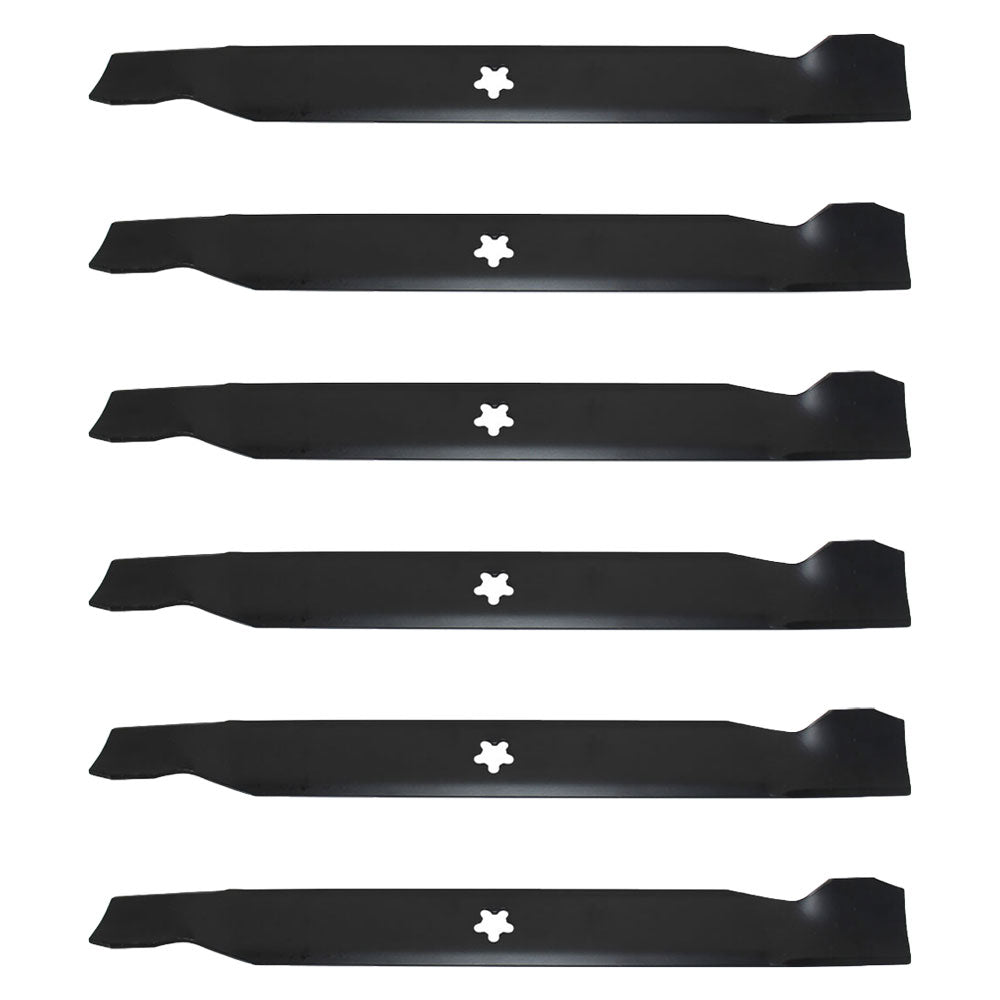 Qty 6: Lawn Mower Blade Fits Oregon Replaces 195-005