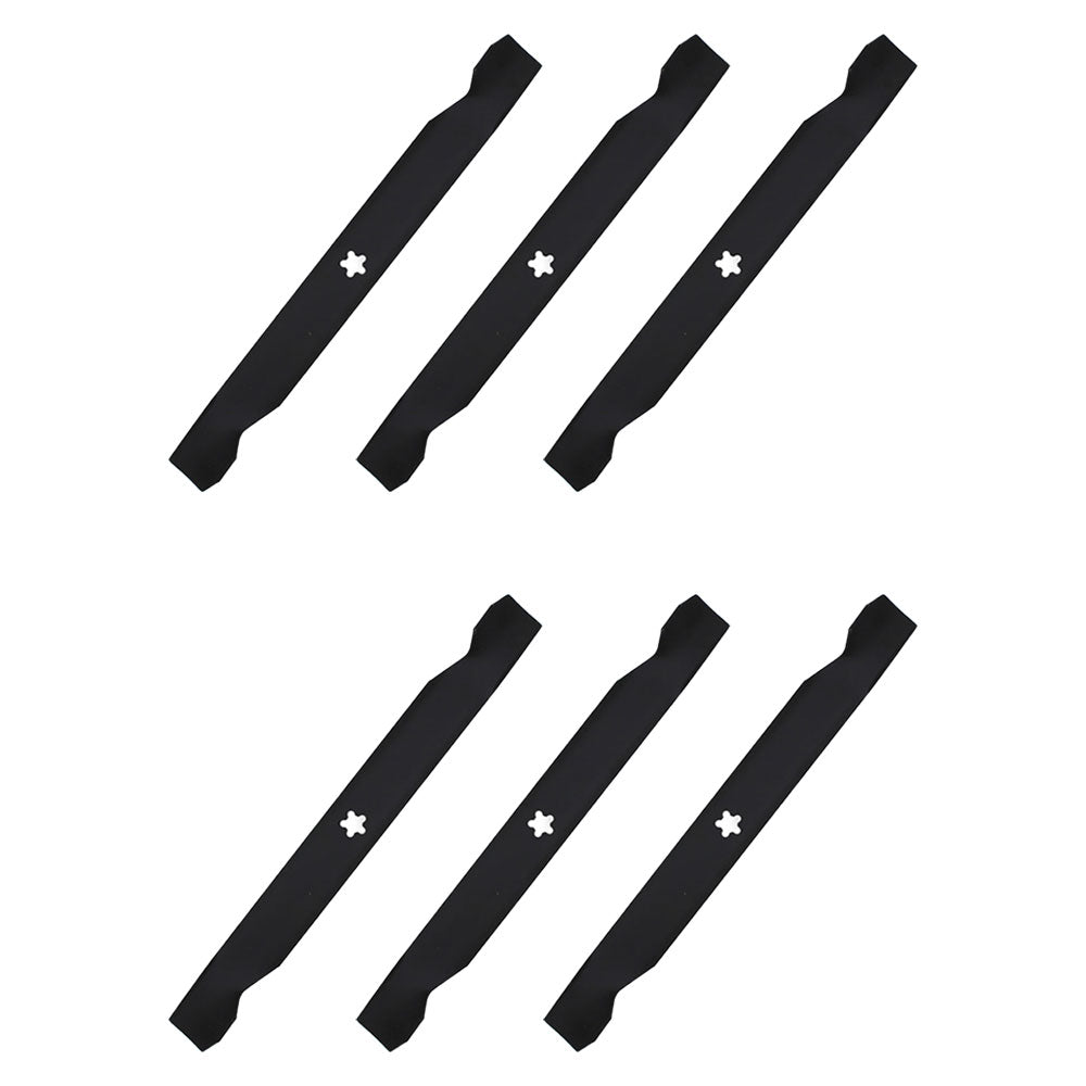 Qty 6: Lawn Mower Blade Fits Poulan Replaces 127843