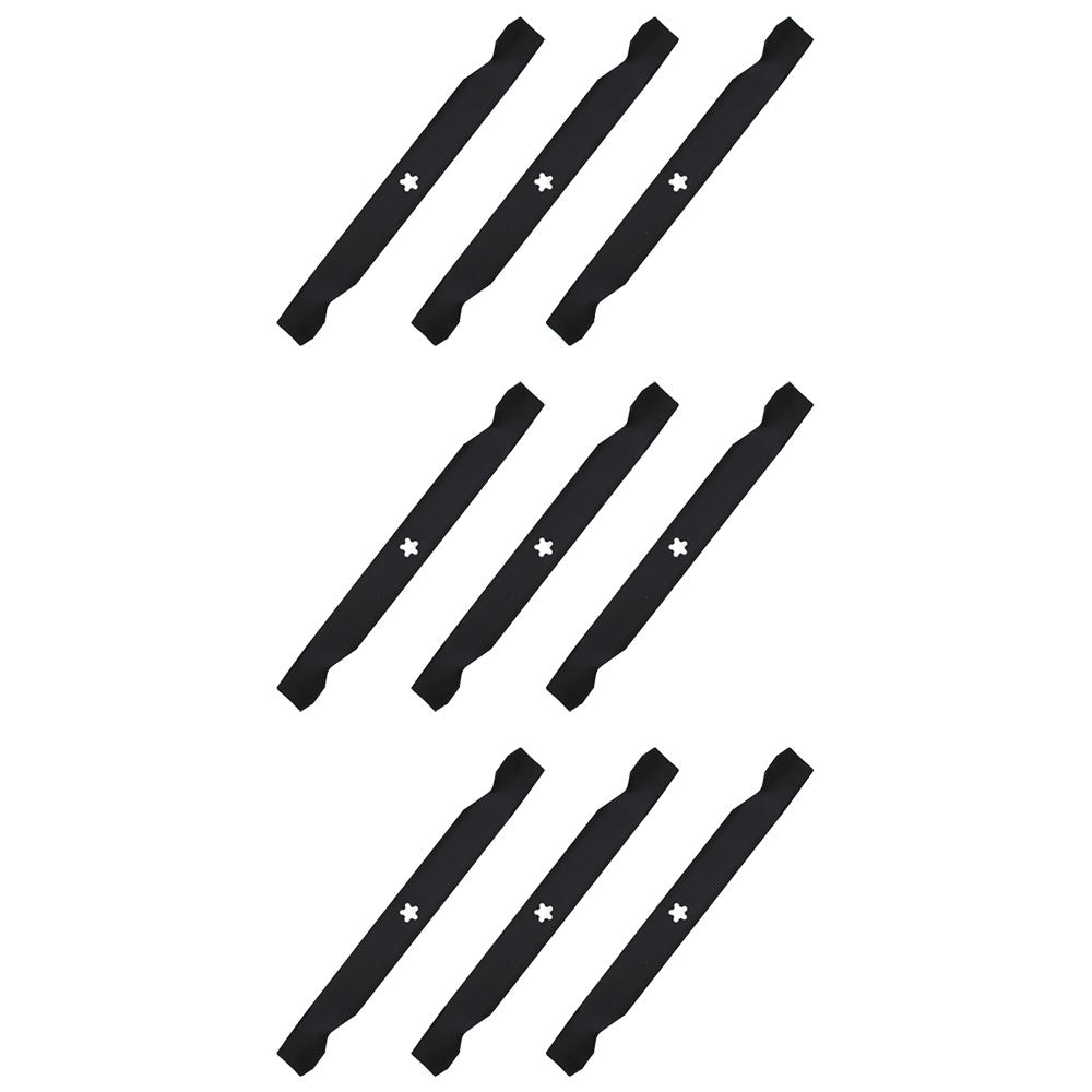 Qty 9: Lawn Mower Blade
 Fits Oregon Replaces 195-005