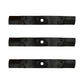 3 Pack Mulching Blade fits Scotts Fits John Deere M113518 M76467 (6221)