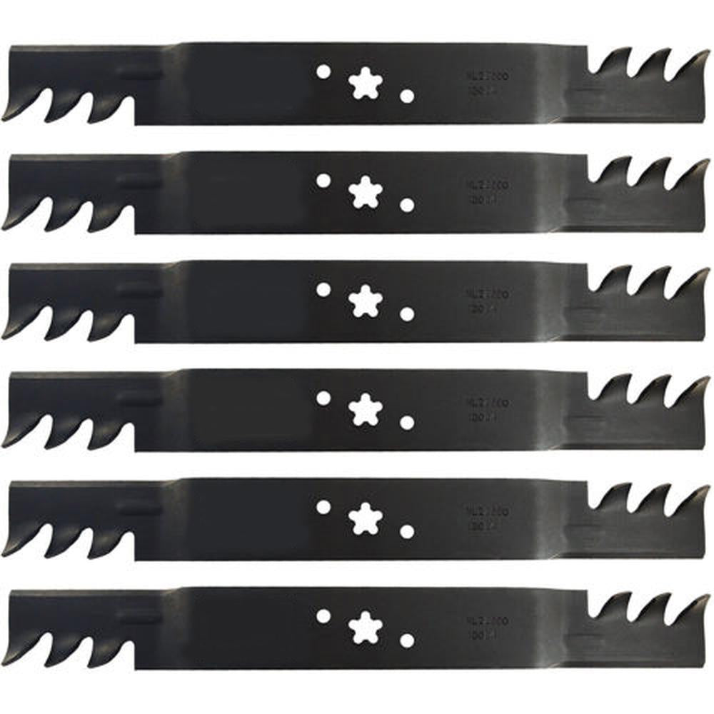 Set of Six 580244002 Mulching Blades Fits Husqvarna 22" Walk Behind Mowers