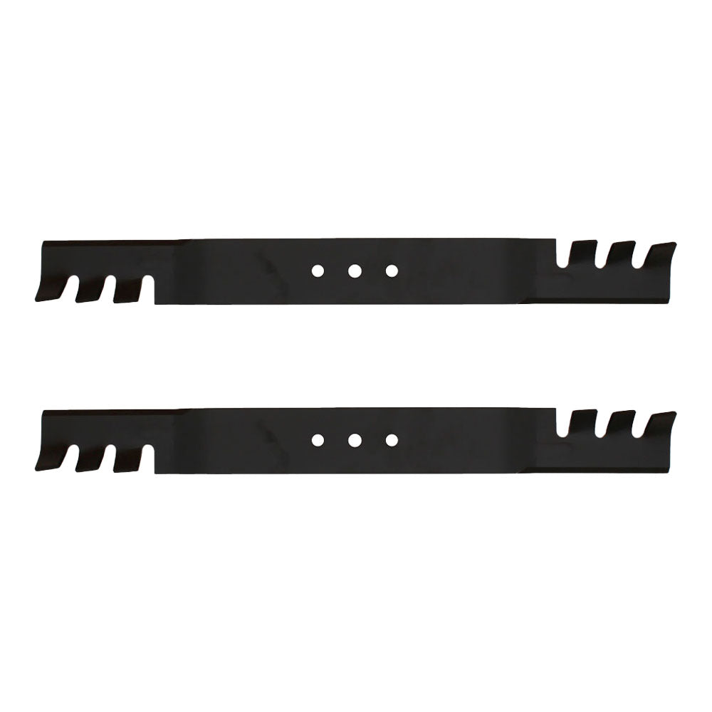 Qty 2: Toothed Mulching Blade
 Fits Toro Replaces 108-9764-03