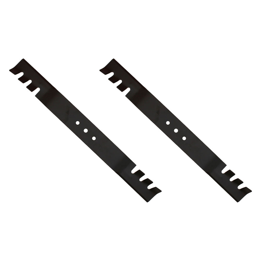 Qty 2: Toothed Mulching Blade
 Fits Toro Replaces 108-9764-03
