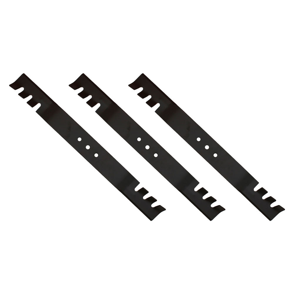 Qty 3: Toothed Mulching Blade Fits Toro Replaces 108-9764-03