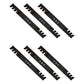 Qty 6: Toothed Mulching Blade Fits Toro Replaces 108-9764-03