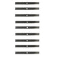 Qty 9: Medium-Lift Blade Fits John Deere Replaces M128485