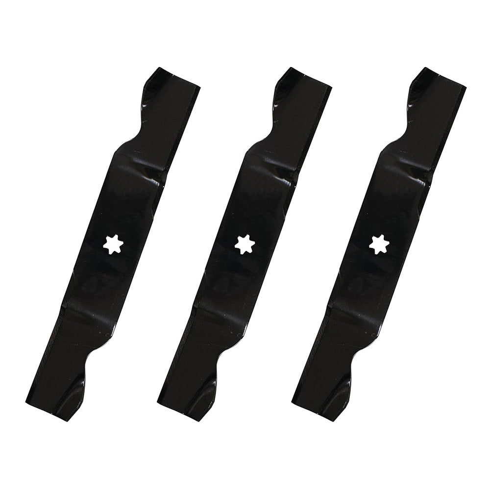 3 XHT HD BLADES Fits Cub Cadet 54" SLT 1554 SLTX 1054 GTX 1054 RZT554 SLTX 1054
